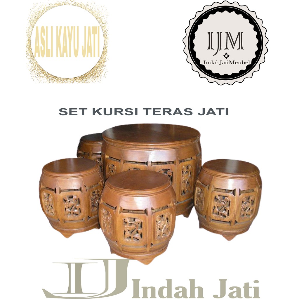 KURSI TERAS GENDONG KURSI TERAS UKIR KURSI TERAS SANTAI