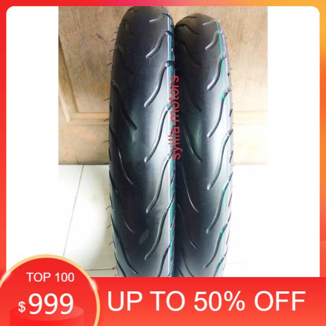 Ban motor metic tubles sepasang untuk motor beat,mio,vario dll