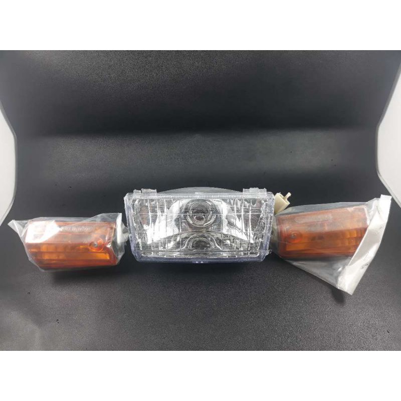 lampu depan+ sein pisah sundiro qingqi babymatic 50cc