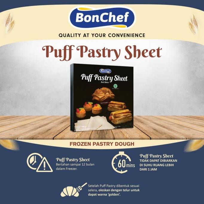 

MAKANAN BEKU / BONCHEF - PUFF PASTRY SHEET NON COD