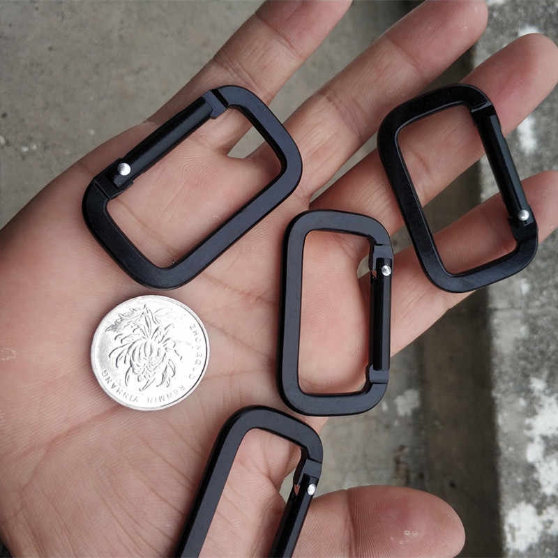 gantungan karabiner KOTAK / pengait carabiner keychain