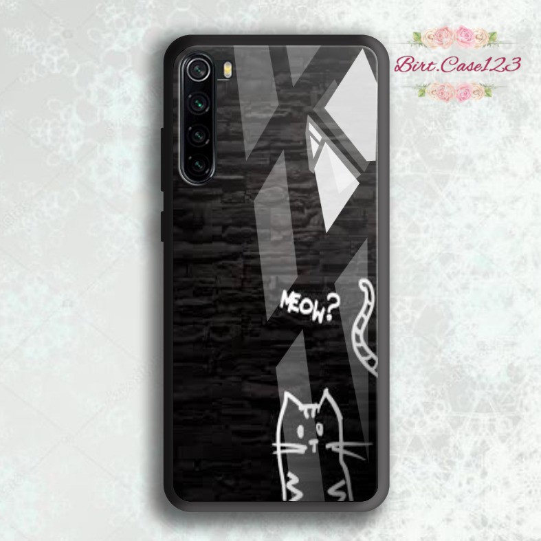 Case casing softcase silikon Gambar KUCING back case glass oppo samsung vivo xiaomi realme all type