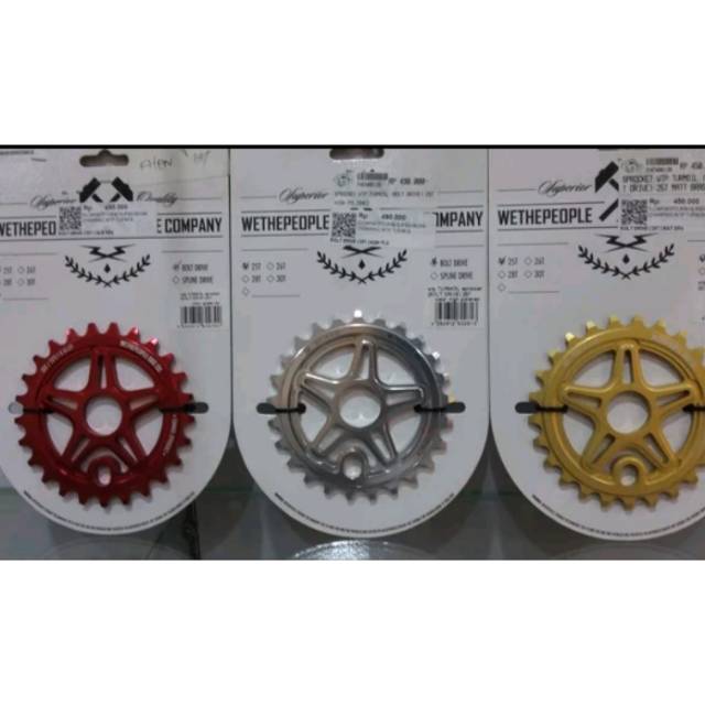 SOROCKET BMX WTP TURMOIL BOLT DRIVE 25T
