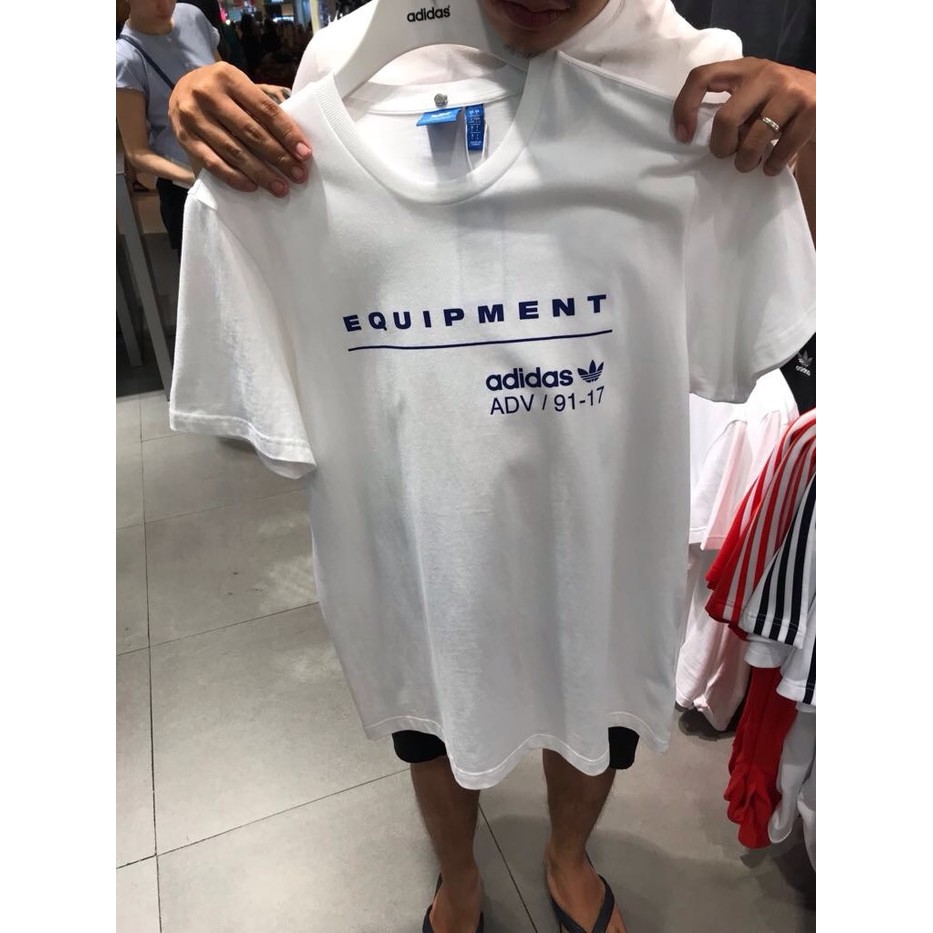 Kaos Tshirt Baju Combed 30S Distro Adidas Equipment Retro Grade Ori