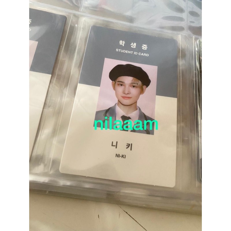 [READY] BOOKED Pc photocard niki ID NIKI enhypen