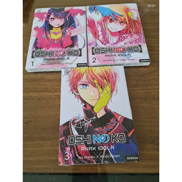 Komik Oshi No Ko, Anak Idola set vol 1-3 segel ori