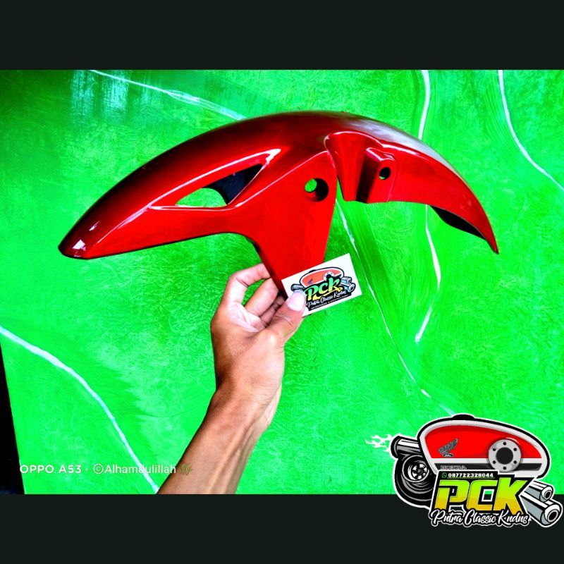 spakbor slebor depan Honda CB150R Old lama merah PNP GL pro Tiger Megapro ninja cb mrek NARITA