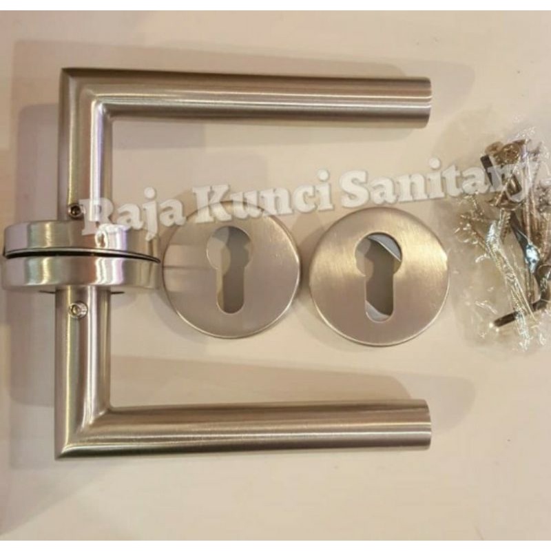 Handle Pintu Roses Stainless Stell L Siku/Gagang Pintu/Pegangan Pintu/Tarikan pintu