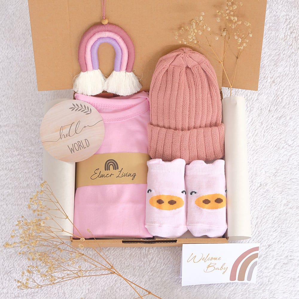 Elmer Living Paket Hampers Bayi Newborn - Kado Lahiran Bayi