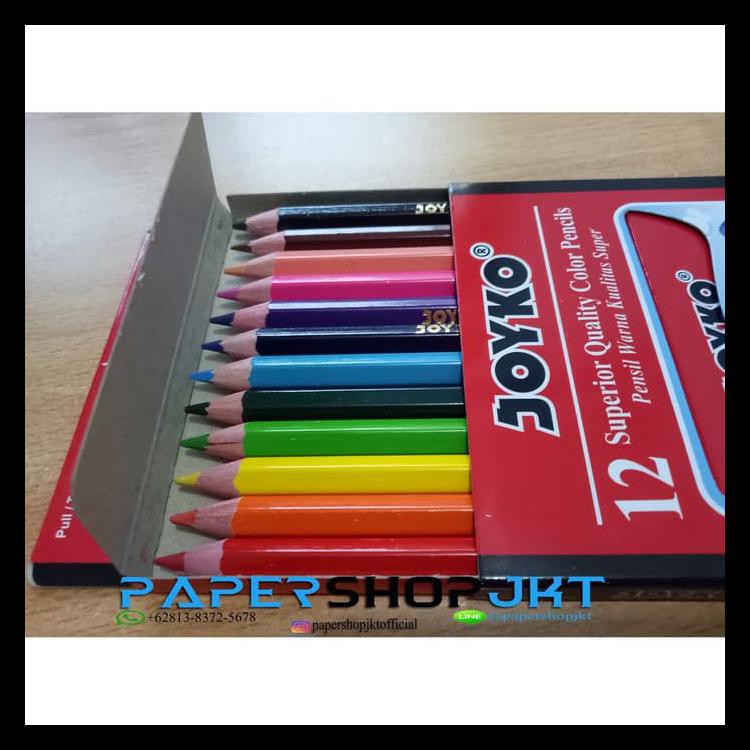 

Murmer Pensil Warna 12 Joyko Kecil Cp-S12 Mini Terjamin