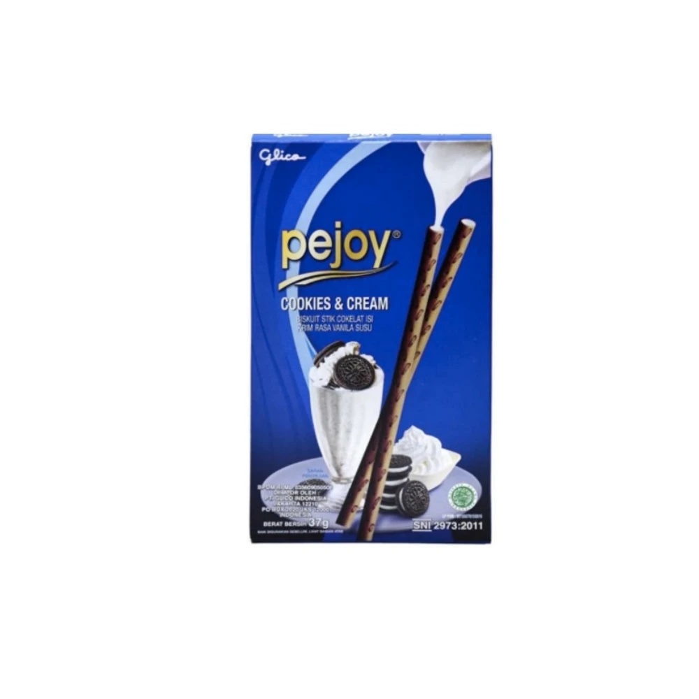 

Glico Pejoy Cookie & Cream Stick Biscuit 37gr