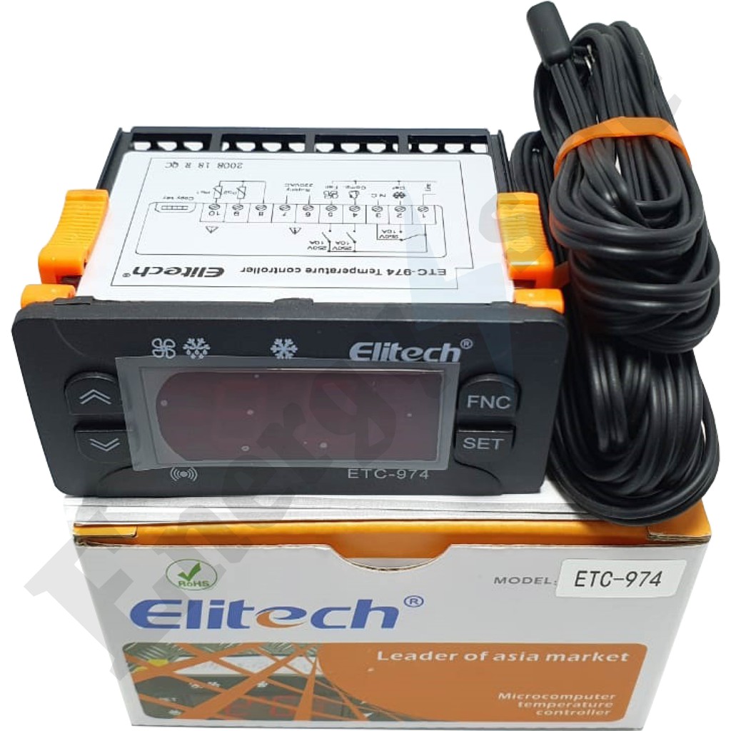 THERMOSTAT / TEMPERATURE CONTROL DIGITAL ELITECH ETC-974