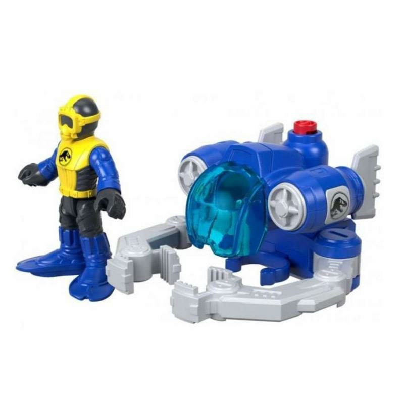 ori original imaginext sub dino catcher pterodactyl dinosaur dinosaurus mainan anak jurassic park world action figure cowok laki hadiah kado ultah