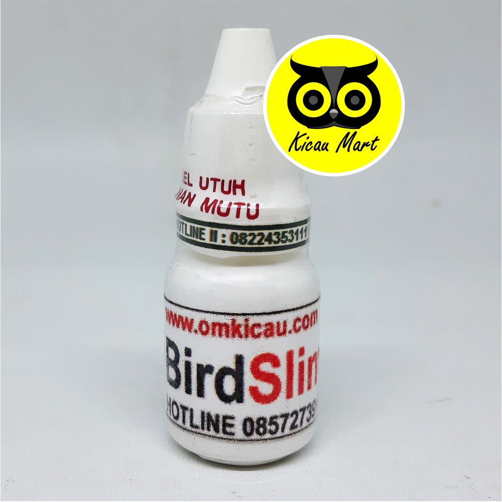 OBAT BURUNG LOVEBIRD KENARI MURAI KACER BIRD SLIM OM KICAU ANTI GEMUK ATASI KEGEMUKAN BERLEMAK VSLIMOK