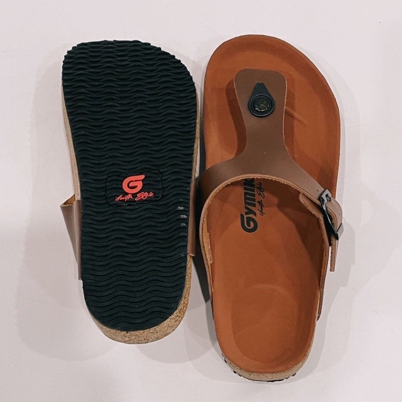 Sandal Jepit Gymik Arca Tan Original