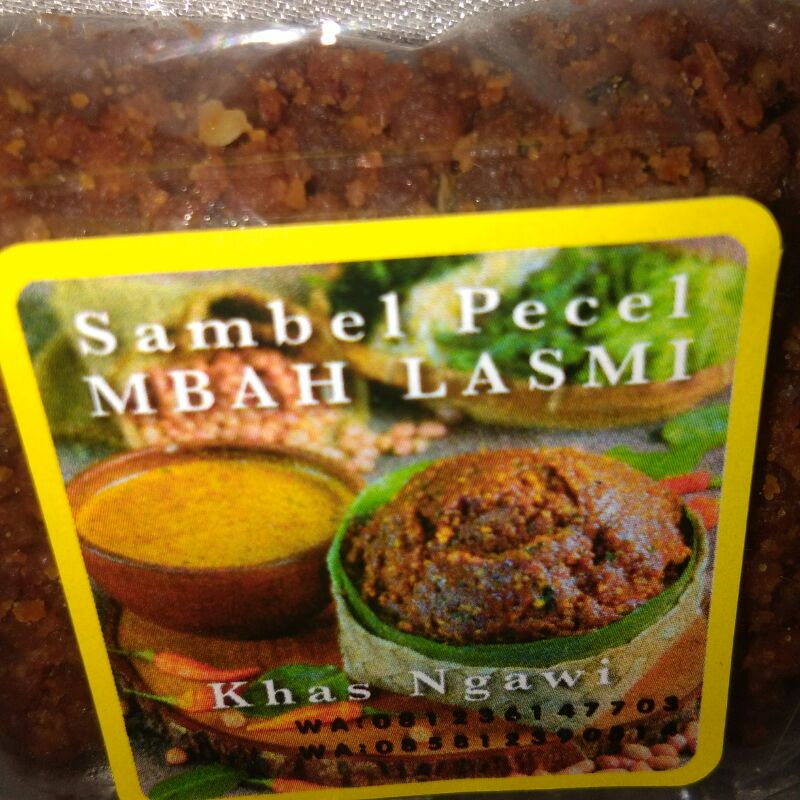 

Sambel Pecel 1Kg/Sambel Pecel Khas Ngawi/Sambel Kacang Asli
