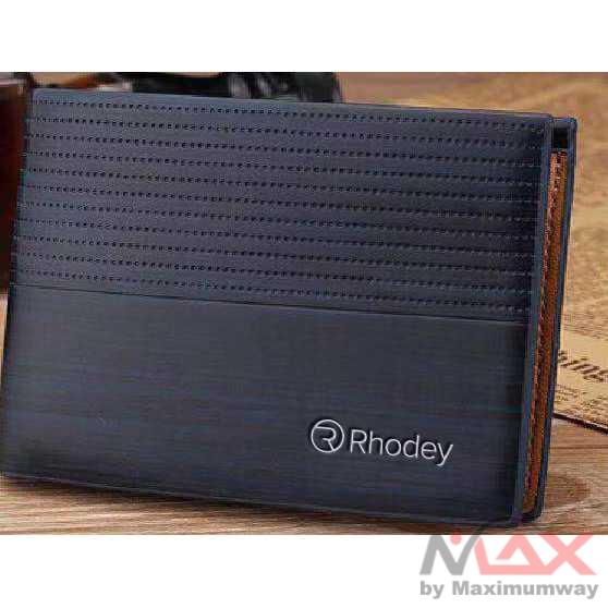 Rhodey Dompet Kulit Pria 100% ORIGINAL authentic Dompet Pria Elegan import Kulit Sapi Asli branded