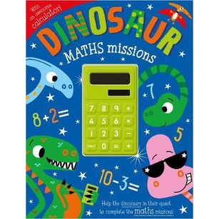 Calculator Book Dinosaur Maths Missions