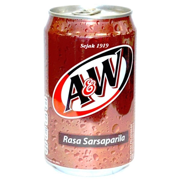 

A&W Rasa Sarsaparila Can 330 Ml