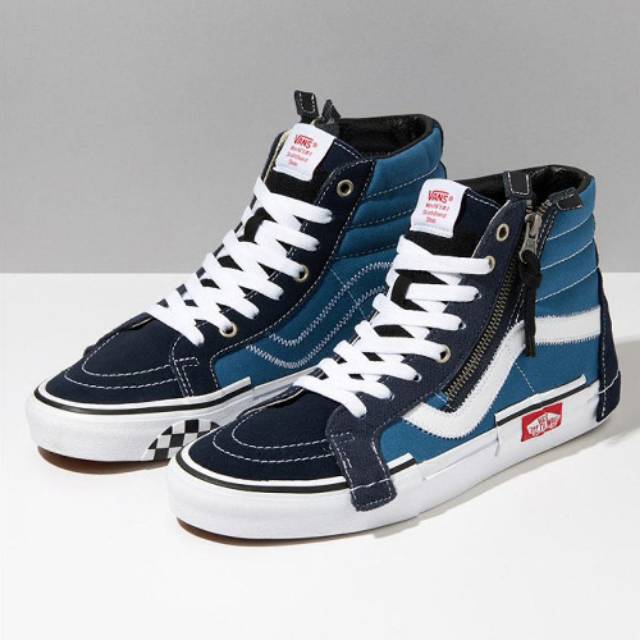 vans cut and paste navy