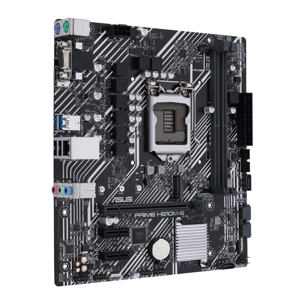 Motherboard Asus Prime H510M-E (LGA 1200, mATX, H510) Mainboard Intel