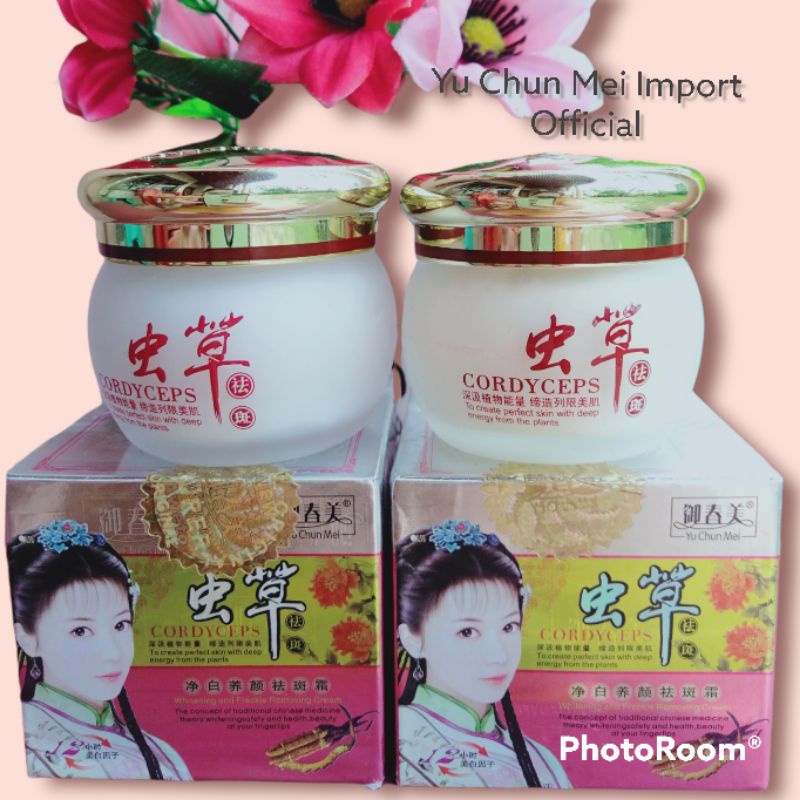 YU CHUN MEI CORDYCEPS Herbal Import (Siang dan Malam)