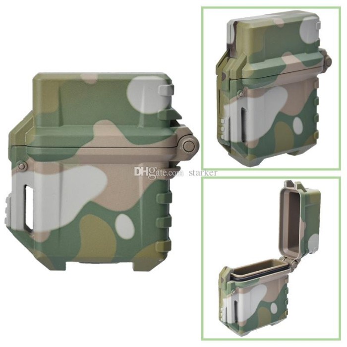 ARMOR ZIPPO COVER TACTICAL CASE SARUNG KONDOM ARMY MILITARY