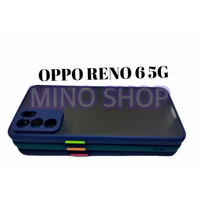 SOFTCASE OPPO RENO 6 5G - HARDCASE DOVE MYCHOICE PLUS PC - AERO CASE