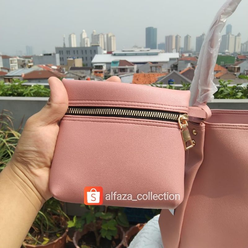 ALFAZA Tas HOBO Wanita TAS TOTE  Variasi Dompet ukuran T23xP29xL10