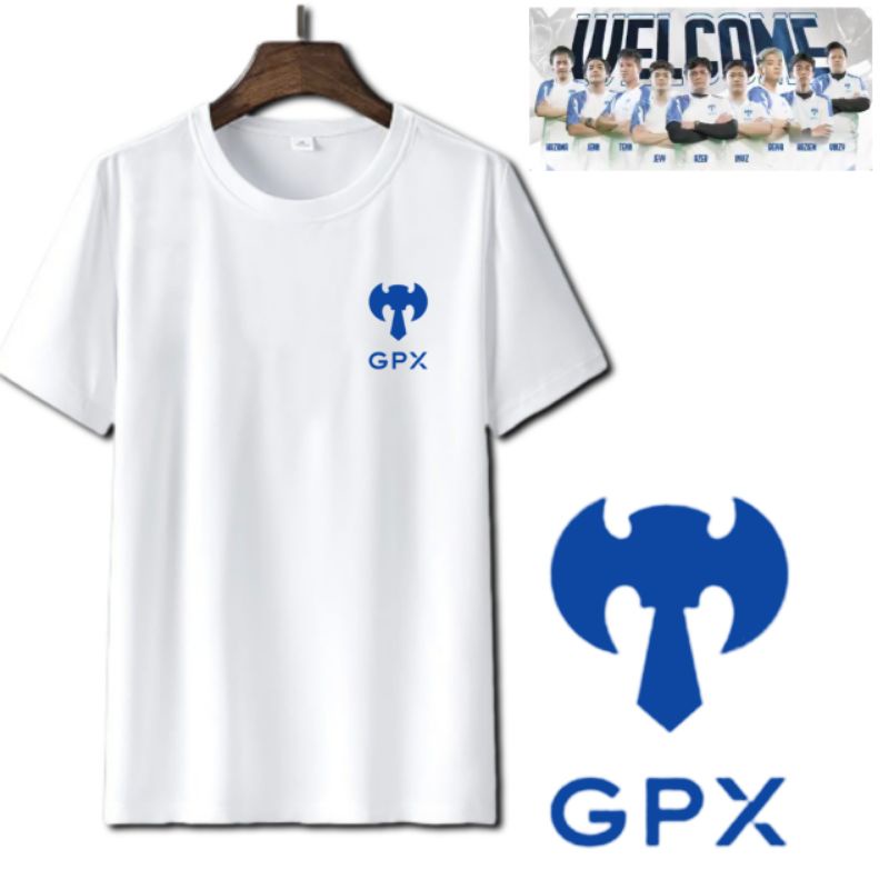 Kaos T-shirt Gpx Geng Kapak E-sport Mobile Legends Premium