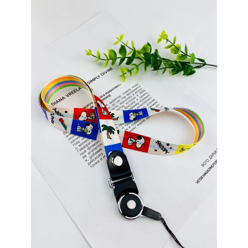 [  BISA COD ] Tali Gantungan hp panjang 2in1  Lanyard tali hp gantungan id card