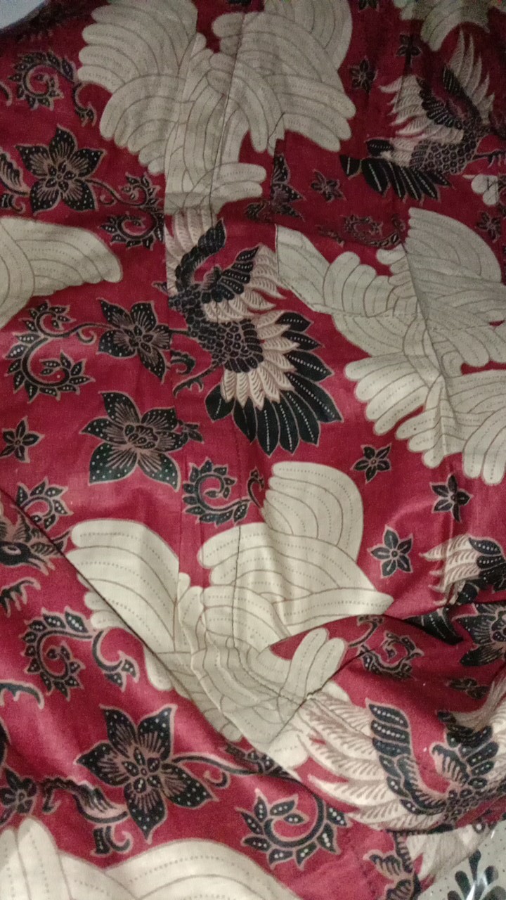 Newtey-17 Batik Wanita Asj Sa Hrb026 Kenongo Kemeja Tosca Pendek Terbaru Murah