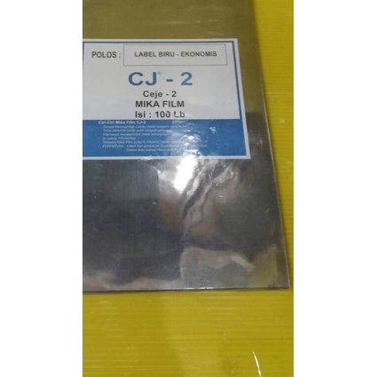 

⅍ Cover Jilid Plastik Mika F4 (Pak Isi 100 Lembar) ✾