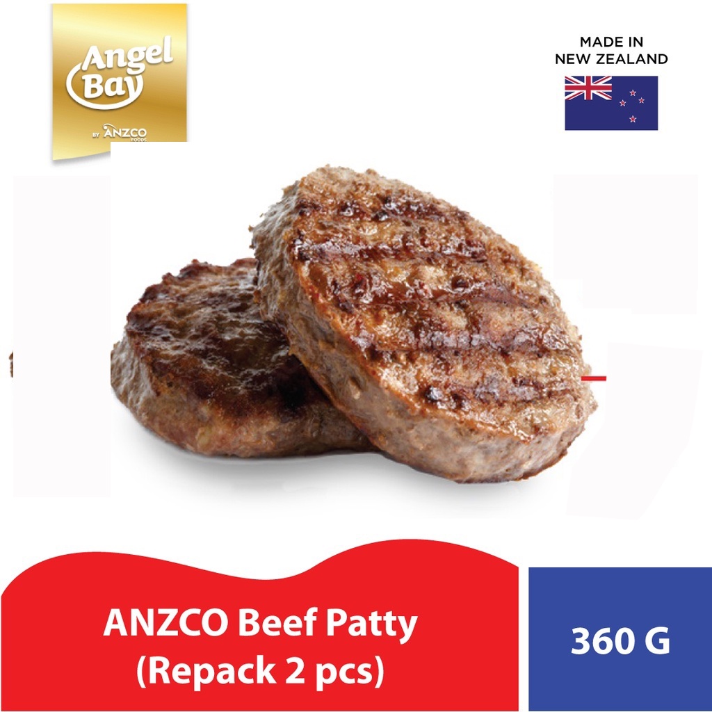 

ANZCO Beef Patty Repack (2 Pcs) 360 gr
