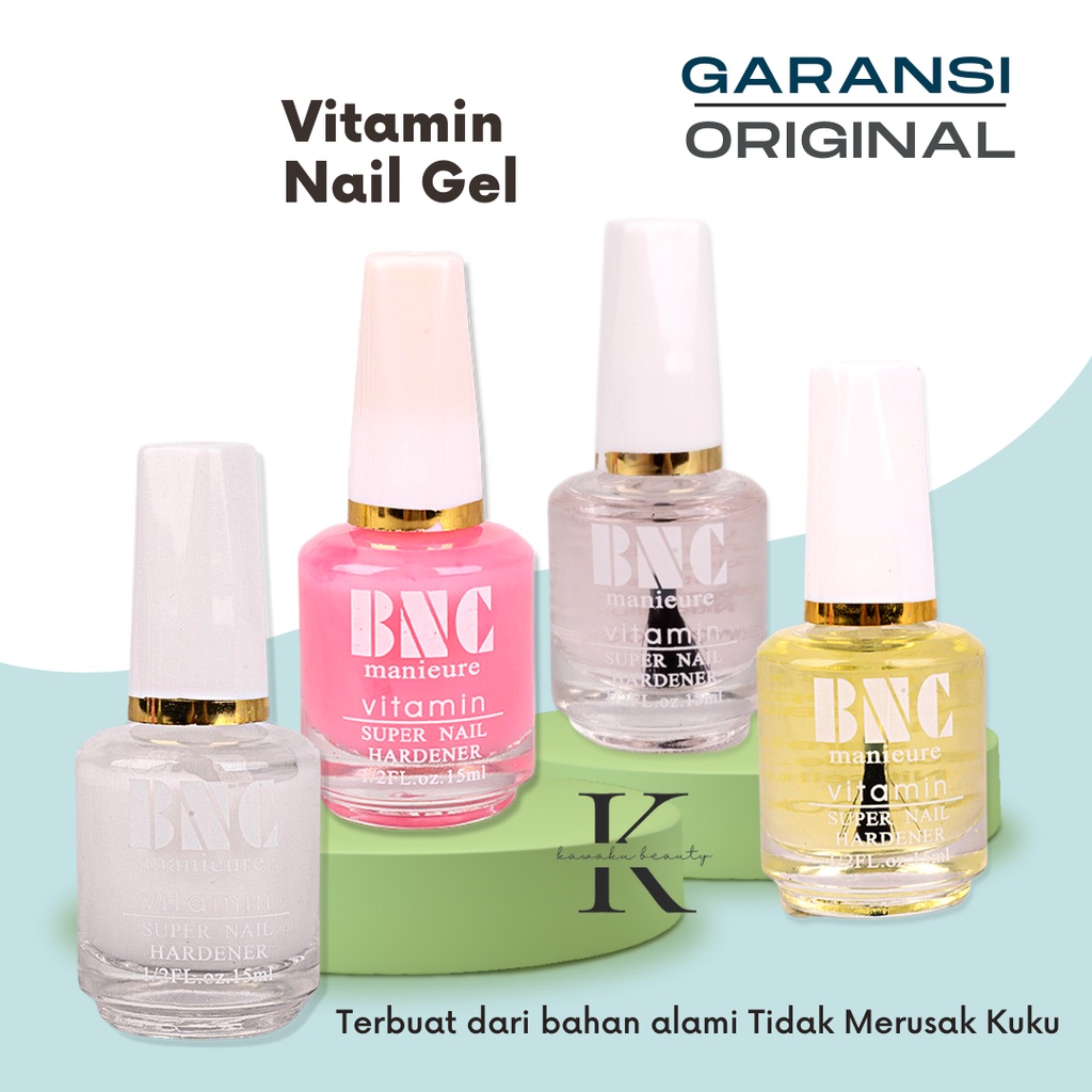 BNC Vitamin Nail Manicure / Vitamin kuku / Cuticle Oil / Penguat Kuku