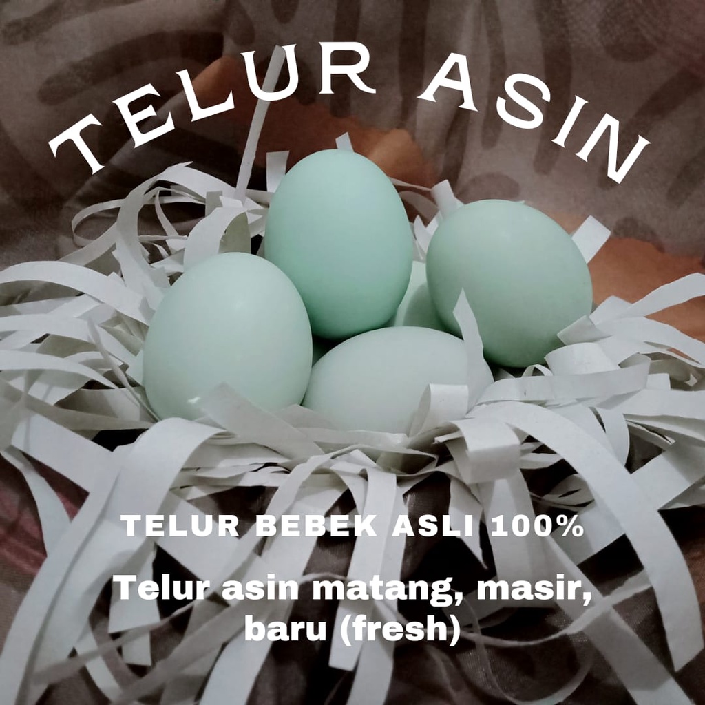 Telur Asin (1 box isi 6 butir)
