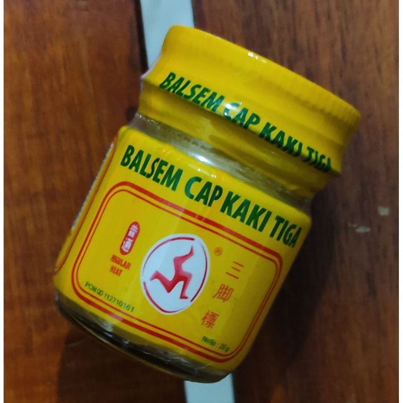 Balsem Cap Kaki Tiga 20 Gram / Pereda Nyeri / Sakit Kepala / Gatal-Gatal