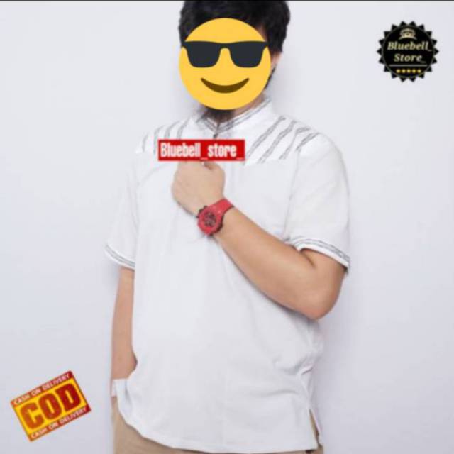  BAJU  KOKO  LENGAN PENDEK MURAH GROSIR  ECERAN Shopee 