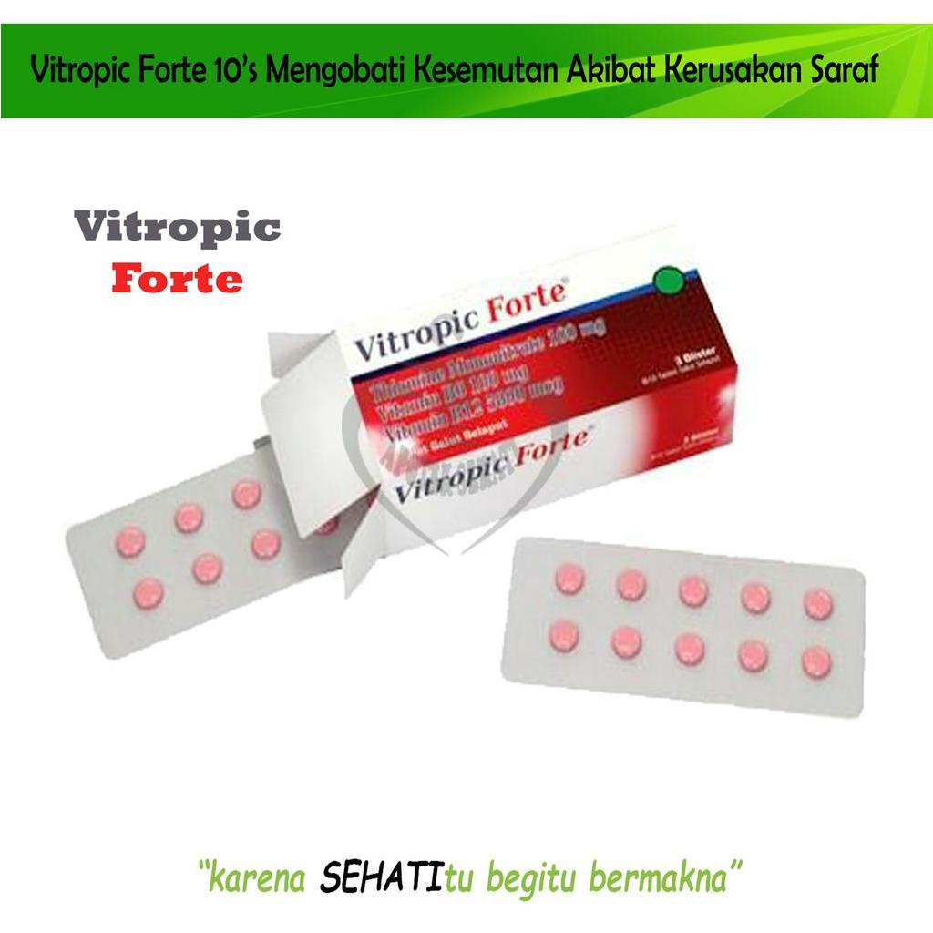 Vitropic Forte Multivitamin Kesehatan Sistem Saraf Mengatasi Kesemutan