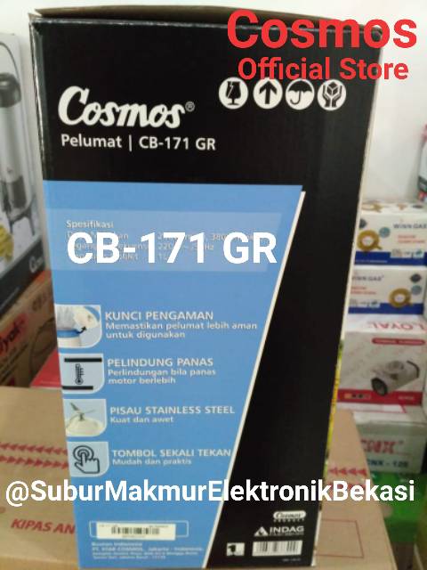 Blender 2in1 Kaca Cosmos CB-171 GR