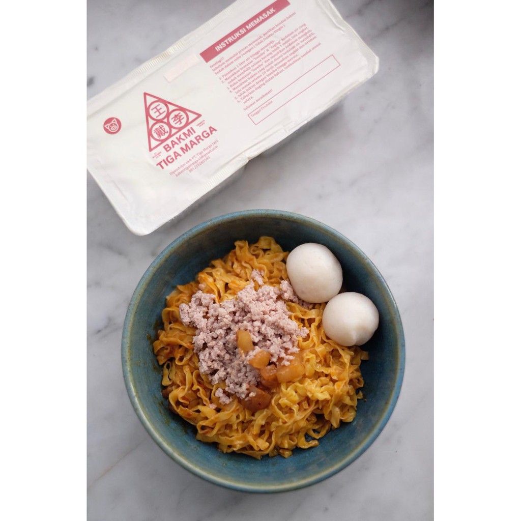 Singapore Teow Chew Fishball Noodle (Ready To Cook) Meepok.