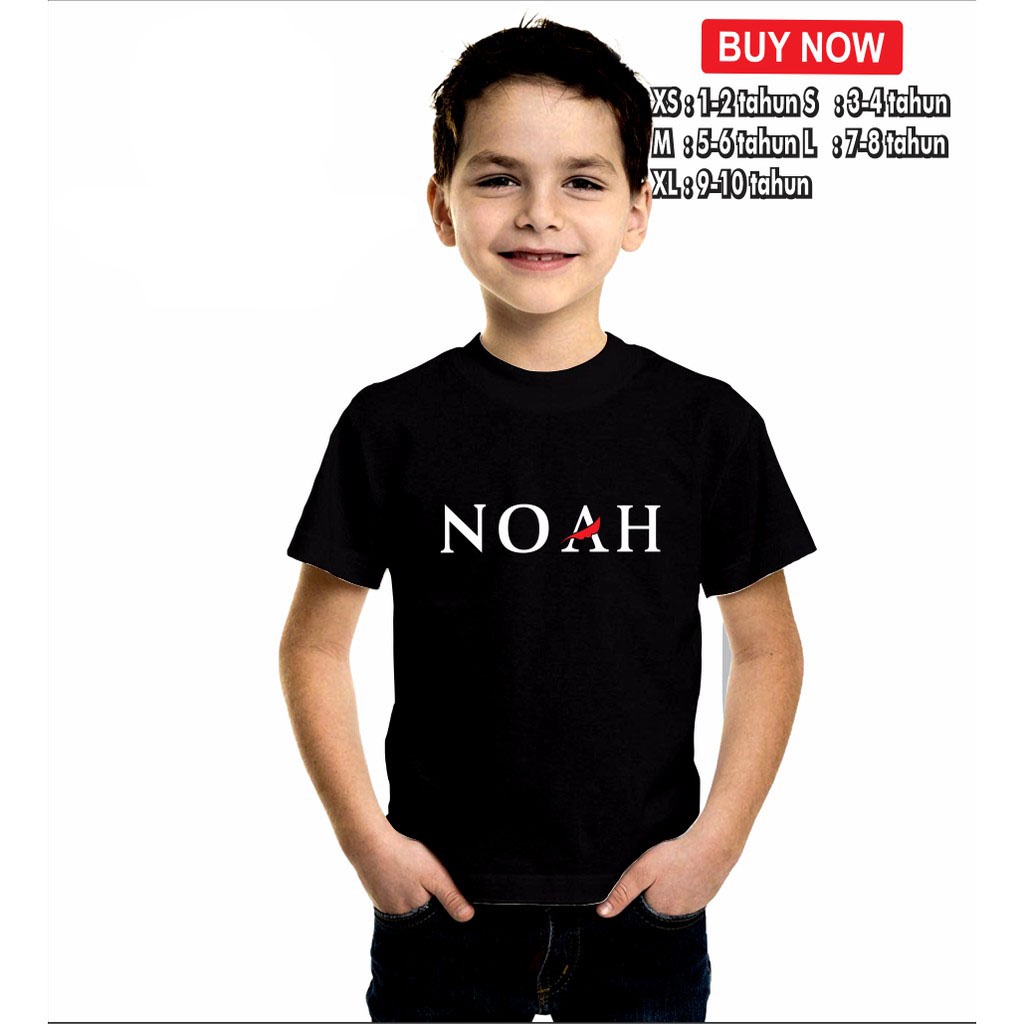 kaos anak band noah / baju anak noah band