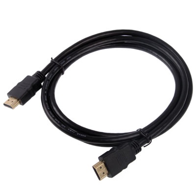 HIGH SPEED KABEL HDMI OD7.3mm GOLD PLATED 4K HDMI JANTAN JANTAN HITAM