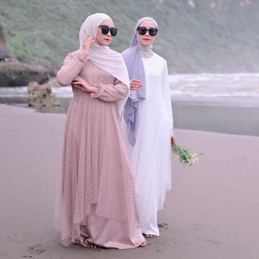 Sephora Tile Dress Grey/Dress Pesta Ld 100/Dress Seragaman Nikah/Dress Maternity Ld 100/Gamis Tile