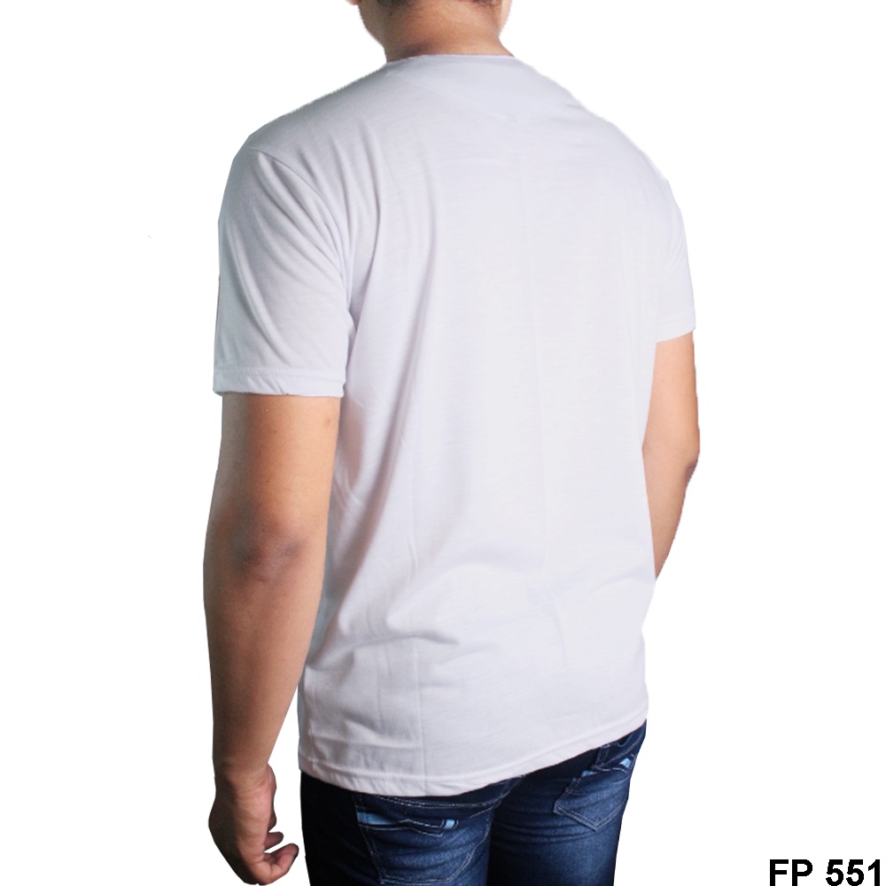 Kaos Vneck Pria Lengan Pendek Distro