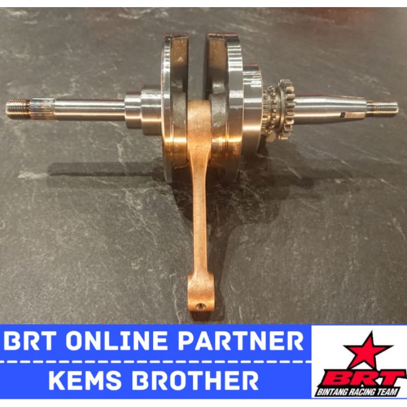 KRUK AS BRT ORIGINAL VARIO 150 PCX 150 ADV 150 STROKE UP 6.0 MM GRATIS BEARING KRUK AS KANAN KIRI