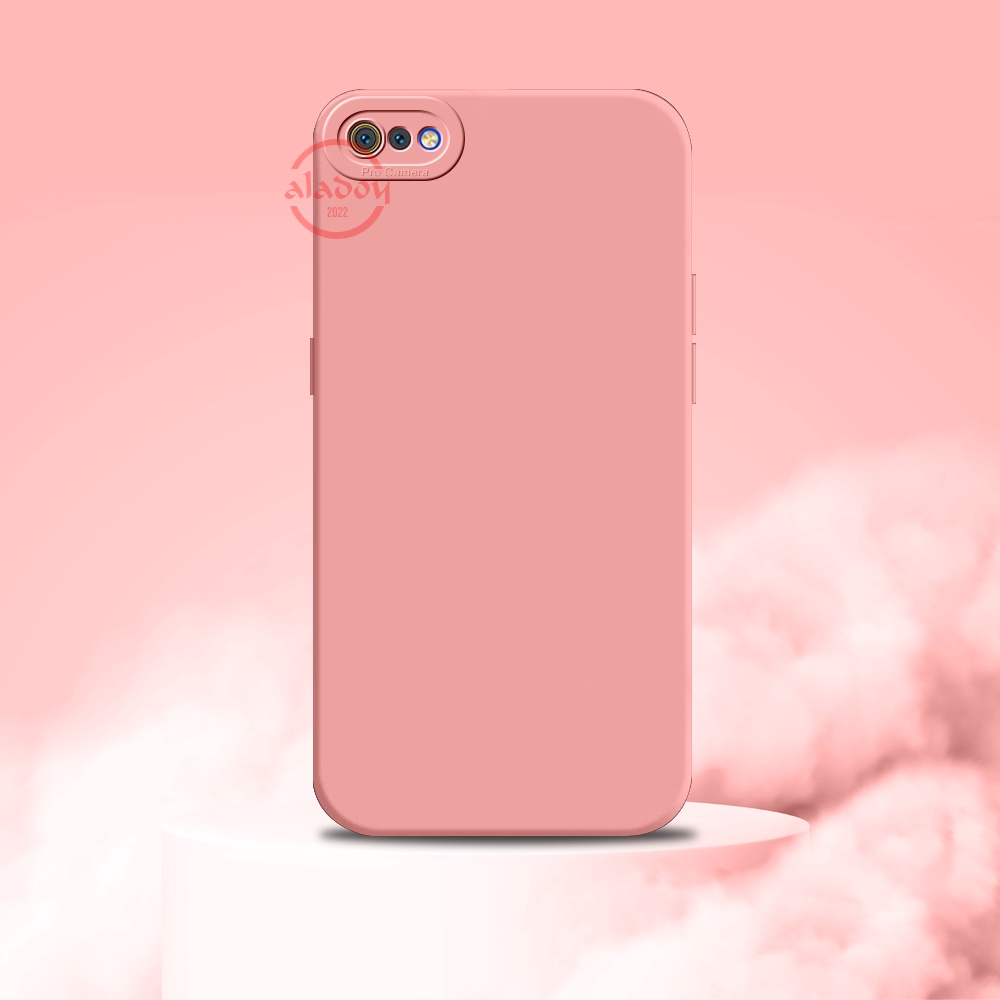 Soft Case Oppo A1K Case Liquid Silicone Pro Camera Premium Casing