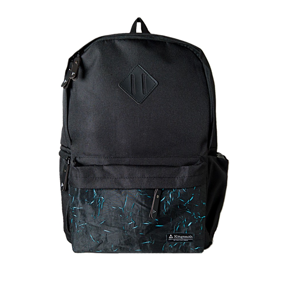 Kingsmith Backpack Blade series Blue Tas Sekolah Water repellent Laptop Sepatu