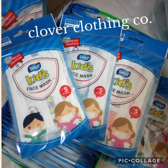SENSI masker anak Sensi kids