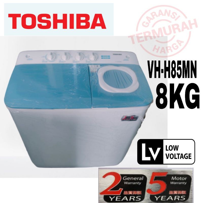 Jual MESIN CUCI TOSHIBA MESIN CUCI 2TABUNG VH-85MN (8kg) Mesin cuci